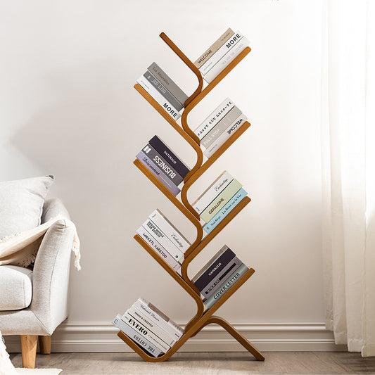 Bamboo Floor Bookshelf (Multiple Layers)